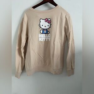 Hello Kitty Sweatshirt | Color: Tan | Size : Medium |